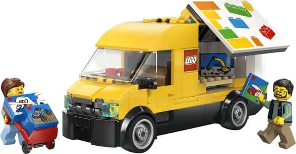 De LEGO bestelwagen