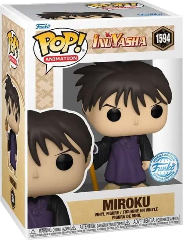 Inuyasha Funko Pop Vinyl: Miroku