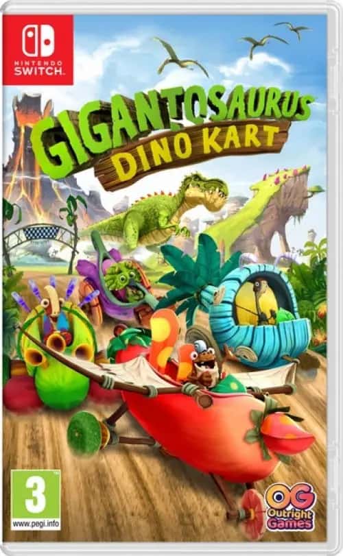Gigantosaurus Dino Kart (Nintendo Switch)