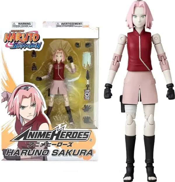 Naruto Shippuden Anime Heroes Action Figure - Sakura Haruno