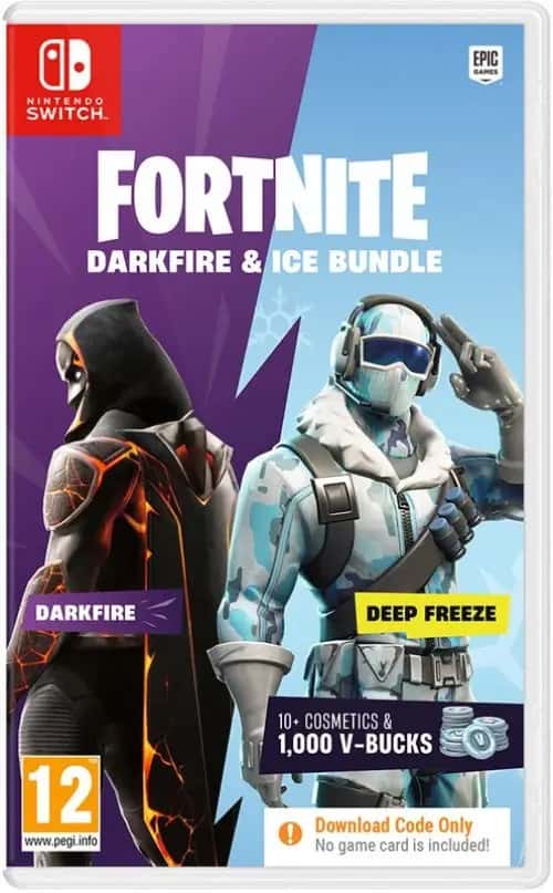 Fortnite Darkfire & Ice Bundle (code in a box) (Nintendo Switch)