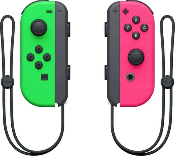 Nintendo Switch Joy-Con Controller Pair (Neon Green/Neon Pink)