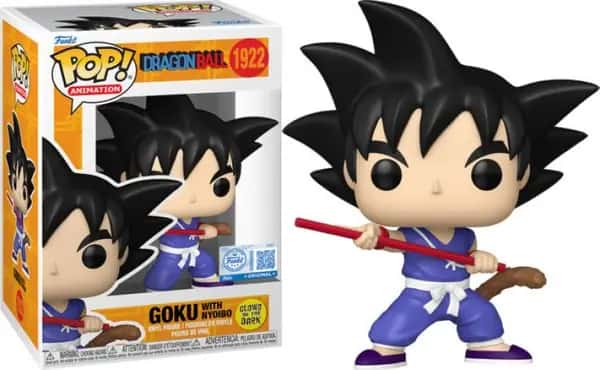 Dragon Ball Funko Pop Vinyl: Goku with Nyoibo (Glow in the Dark)