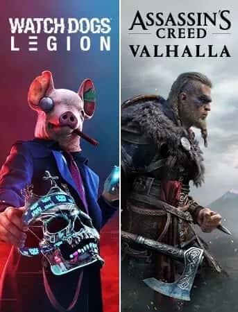 Assassin's Creed Valhalla + Watch Dogs Legion