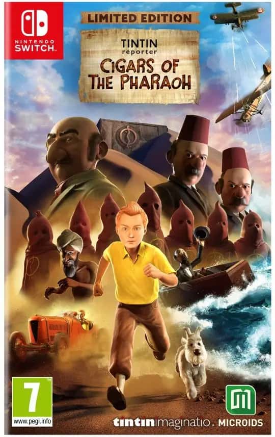 Tintin Reporter - Cigars of the Pharaoh - Nintendo Switch - Action