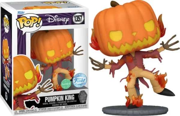 The Nightmare Before Christmas 30th Anniversary Funko Pop Vinyl: Pumpkin King (Scented)