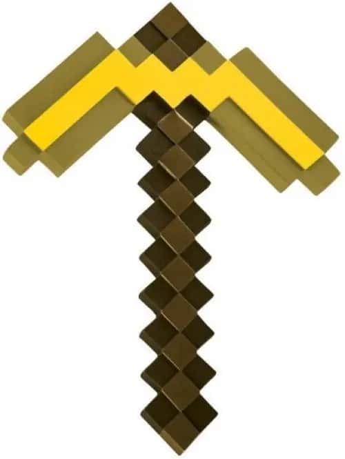 Minecraft - Gold Pickaxe
