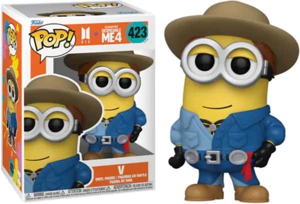 Despicable ME 4 x BTS Funko Pop Vinyl: V