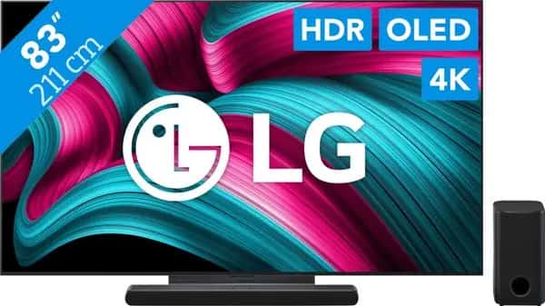 LG 83" OLED EVO C54 4K (2025) + LG DS77TY