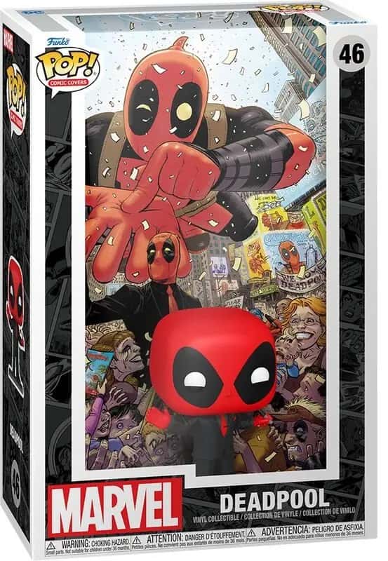 Deadpool Funko Pop Vinyl: Deadpool Comic Cover