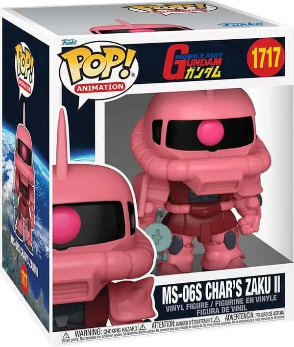 Mobile Suit Gundam Funko Pop Vinyl: MS-06S Char's Zaku II (Oversized)