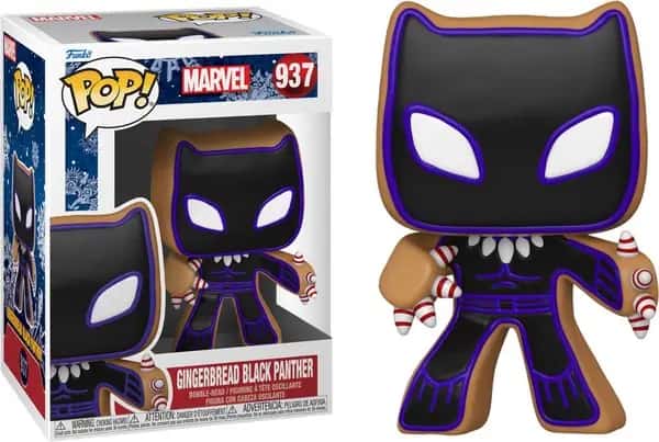 Marvel Funko Pop Vinyl: Gingerbread Black Panther