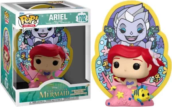 Disney The Little Mermaid Funko Pop Deluxe Vinyl: Ariel (Stained Glass)