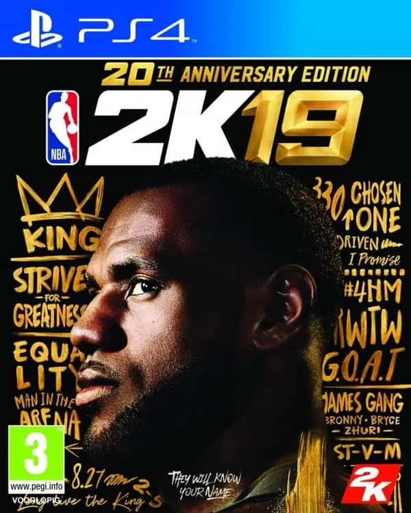 NBA 2K19 - 20th Anniversary Edition - PS4