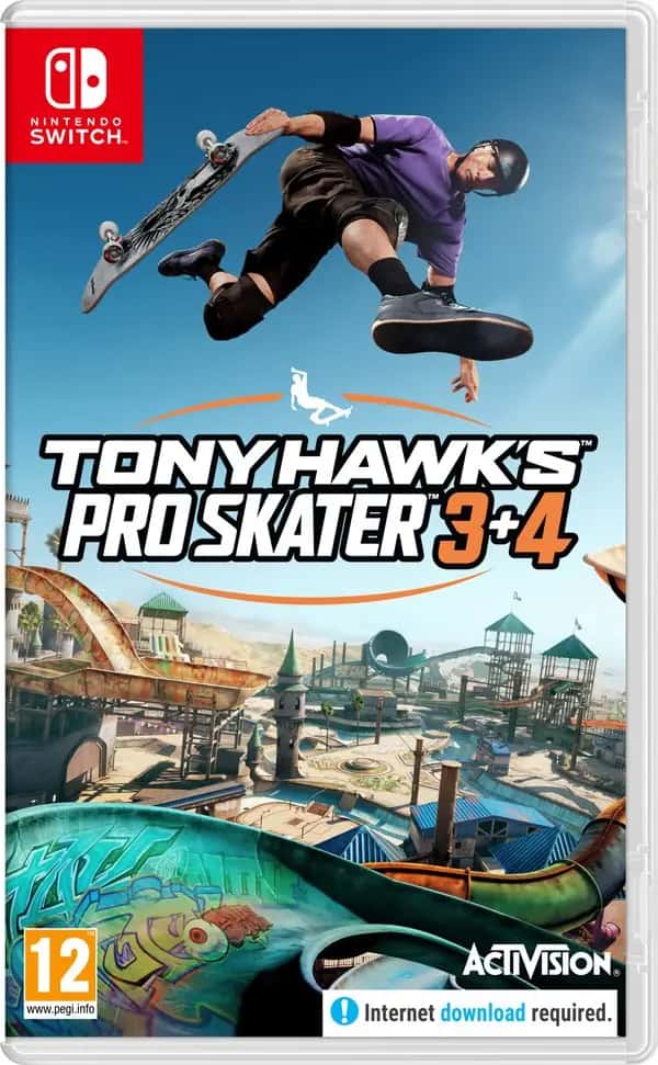 Nintendo Switch Tony Hawk's Pro Skater 3 + 4
