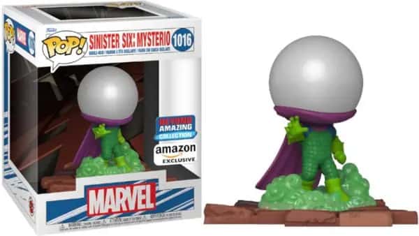 Marvel Spider-Man: Beyond Amazing Deluxe Funko Pop Vinyl: Sinister Six: Mysterio (Amazon Exclusive)