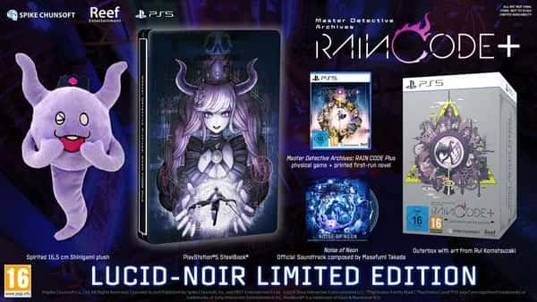 Master Detective Archives: Rain Code Plus Lucid Noir Limited Edition