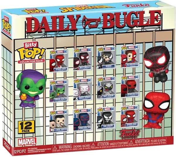 Spider-Man Funko Bitty Pop! Daily Bugle Collector Pack