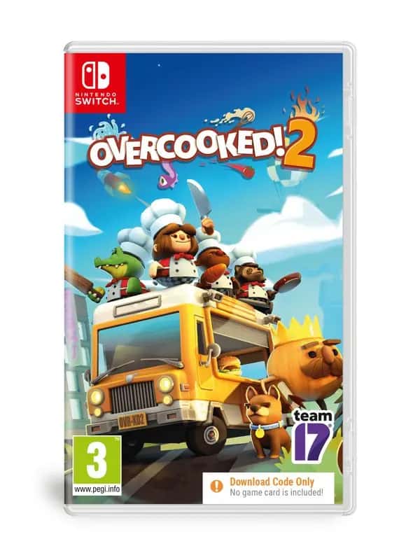 Overcooked 2 (Code in Box) - Nintendo Switch