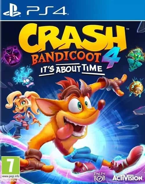 PS4 Crash Bandicoot 4: It's About Time