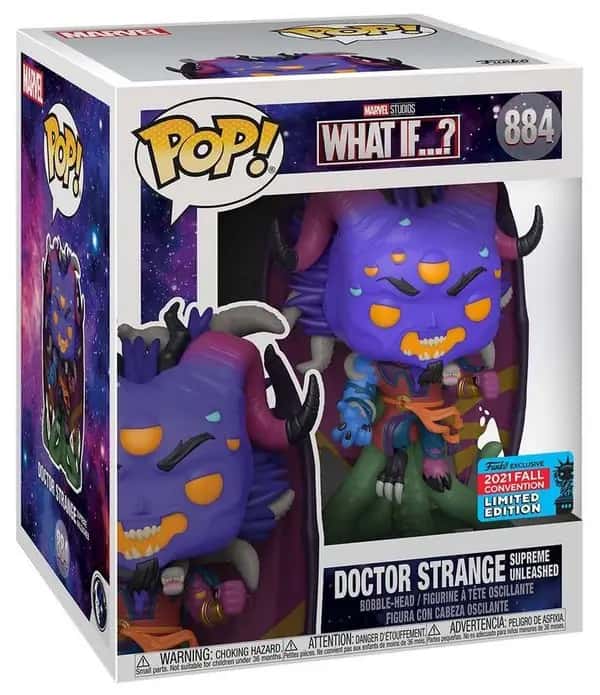 Pop Marvel: What if - Doctor Strange Supreme Unleashed - Funko Pop #884