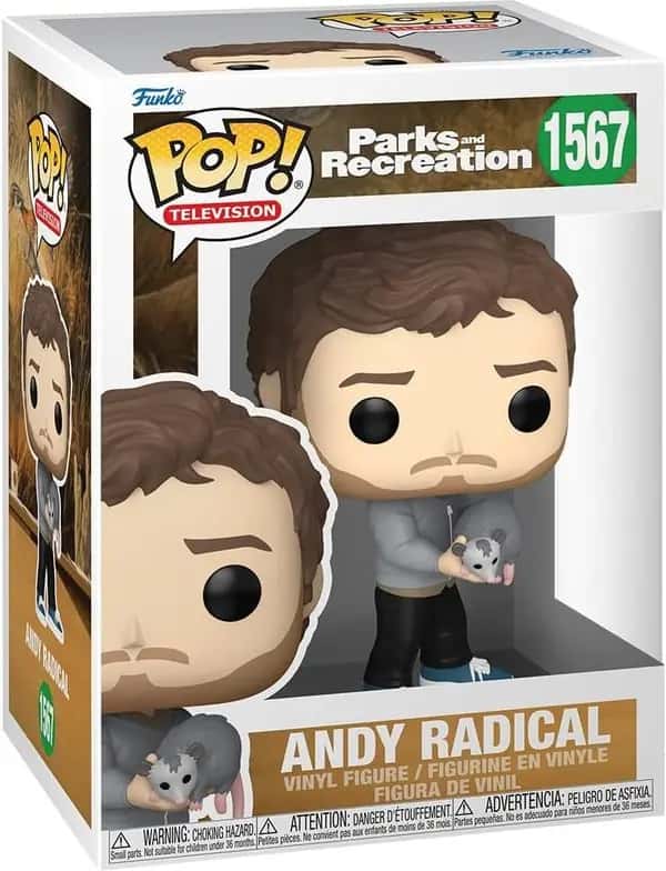 Parks and Recreation 15th Funko Pop Vinyl: Andy Radical
