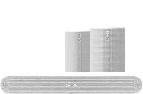 Sonos Ray Wit +  Era 100 SL Duopack Wit