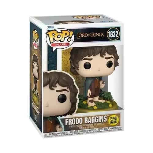The Lord of the Rings Funko Pop Plus Vinyl: Frodo Baggins (Glow in the Dark)