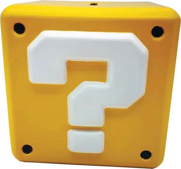 Super Mario - Question Block Shaped Money Bank