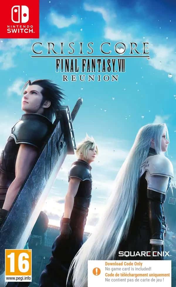 Nintendo Switch Crisis Core: Final Fantasy VII Reunion (Code in Box)