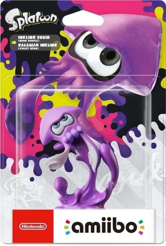 Amiibo Splatoon 2 - Inkling Squid (Neon Purple)