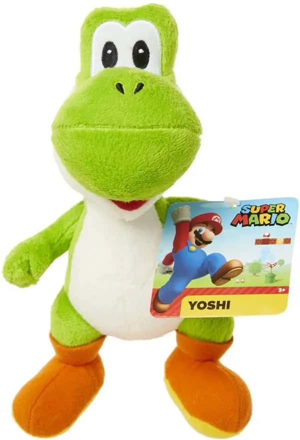Super Mario - Standing Yoshi Pluche (Groen)
