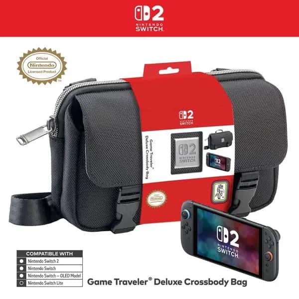 Nintendo Switch 2 - Official Nintendo Horizontal Bag (Black) (Nintendo Switch 2)