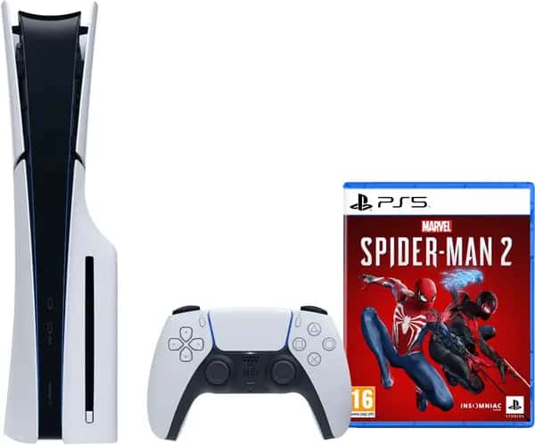 PlayStation 5 Slim Disc Edition + Marvel's Spider-Man 2