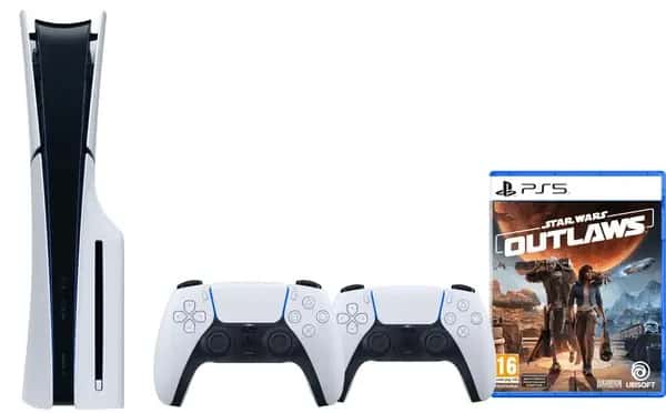 PlayStation 5 Slim Disc Edition + Extra Controller Wit