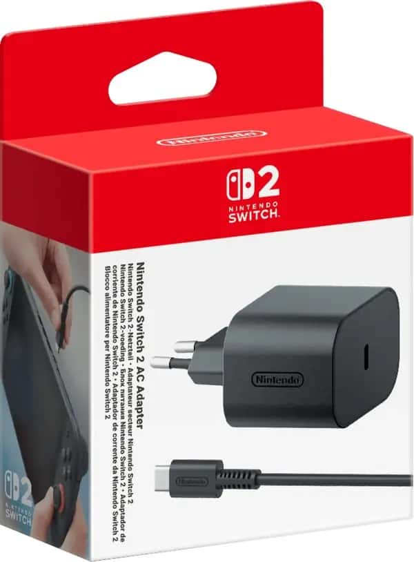AC adapter voor Nintendo Switch 2