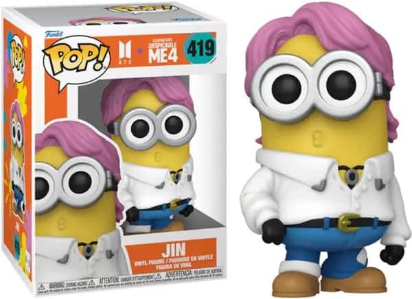 Despicable ME 4 x BTS Funko Pop Vinyl: Jin