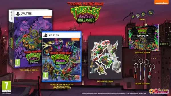 Teenage Mutant Ninja Turtles: Mutants Unleashed: Deluxe Edition (PlayStation 5)