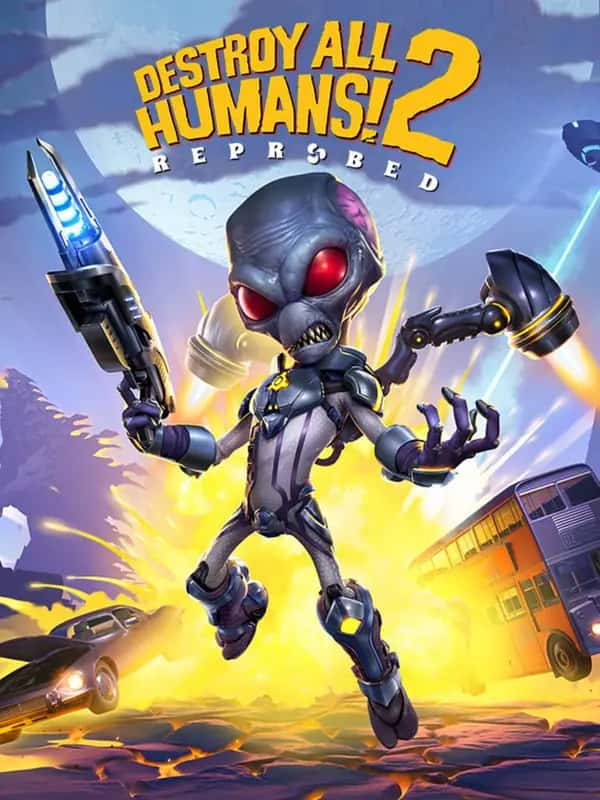 Destroy All Humans! 2 - Reprobed (Single Player) - Sony PlayStation 4 - Action