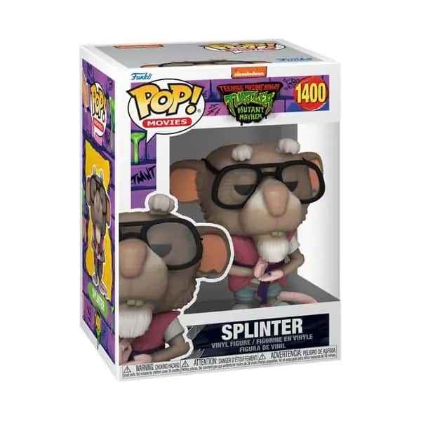 Pop Movies: TMNT Splinter - Funko Pop #1400