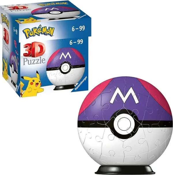 Pokemon 3D Puzzle - Master Ball (55 pc)