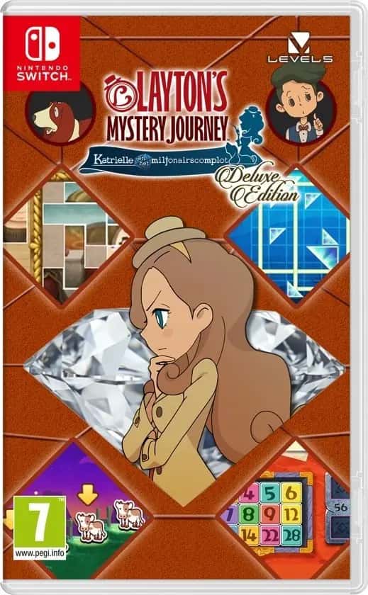 Nintendo Switch Layton's Mystery Journey: Katrielle en het Miljonairscomplot - Deluxe Edition