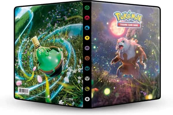 Pokemon TCG Scarlet & Violet Twilight Masquerade 4-Pocket Portfolio