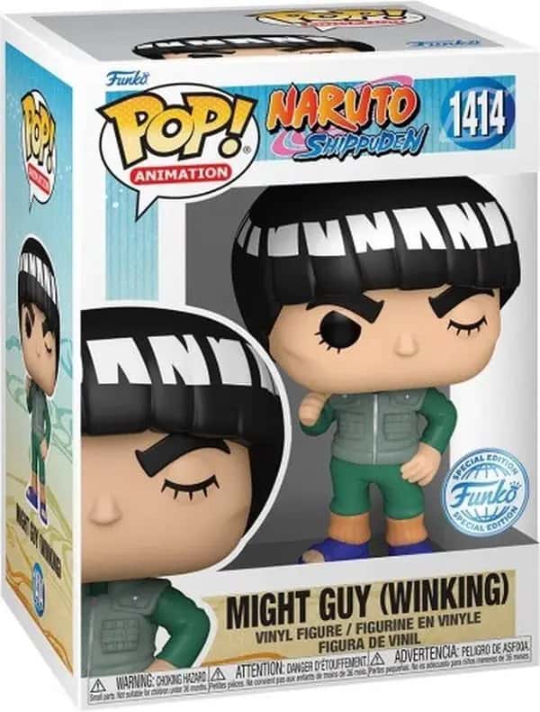 Naruto Shippuden Funko Pop Vinyl: Might Guy (Winking)