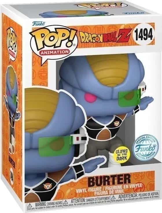 Pop Animation: Dragon Ball Z - Burter (Glow in the Dark) Funko Pop #1494