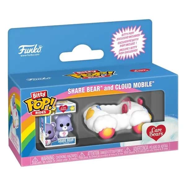 Care Bears - Share Bear + Cloud Mobile - Funko Bitty POP!