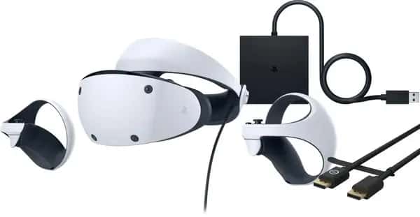 Sony PlayStation VR2 + PC adapter + DisplayPort 1.4 Kabel 3 Meter