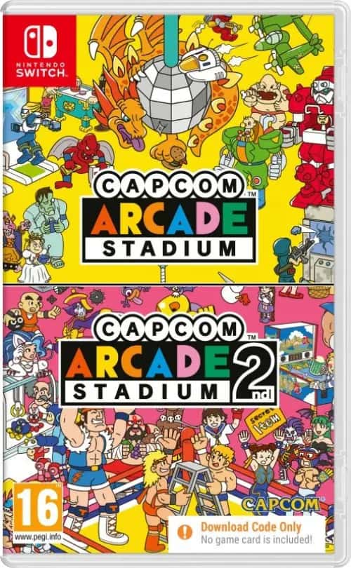 Capcom Arcade Stadium 1+2 (Code in Box)