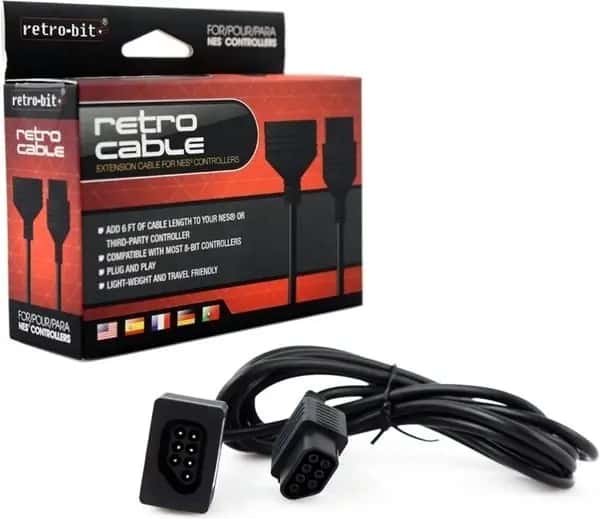 Verlengkabel (Retro-Bit) (Nintendo (NES))