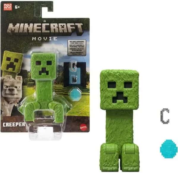 A Minecraft Movie Action Figure - Creeper (10 cm)
